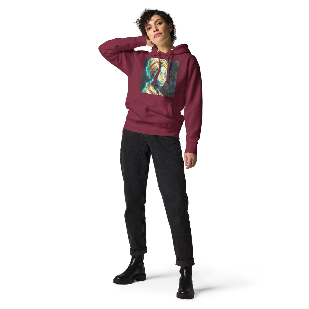 Cyber-Haitian Queen Premium Hoodie – ADEP Official