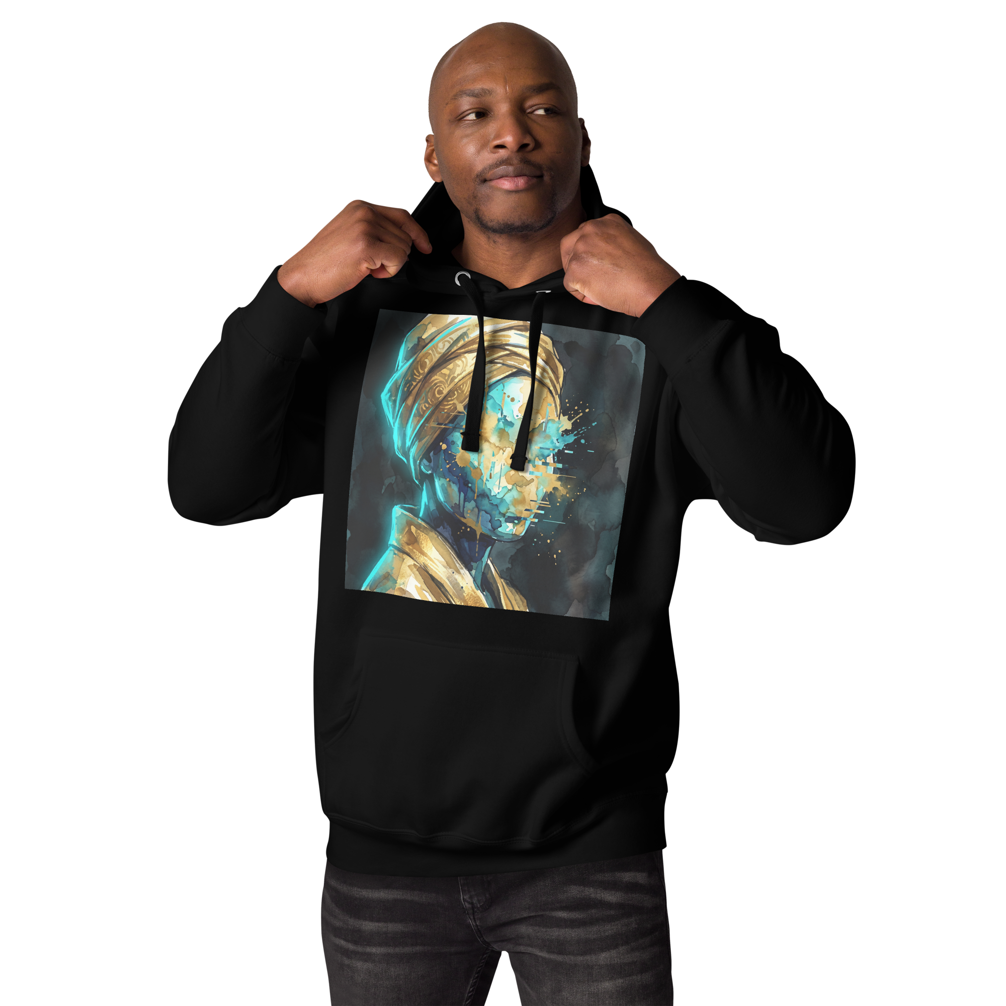 Cyber-Haitian Queen Premium Hoodie – ADEP Official