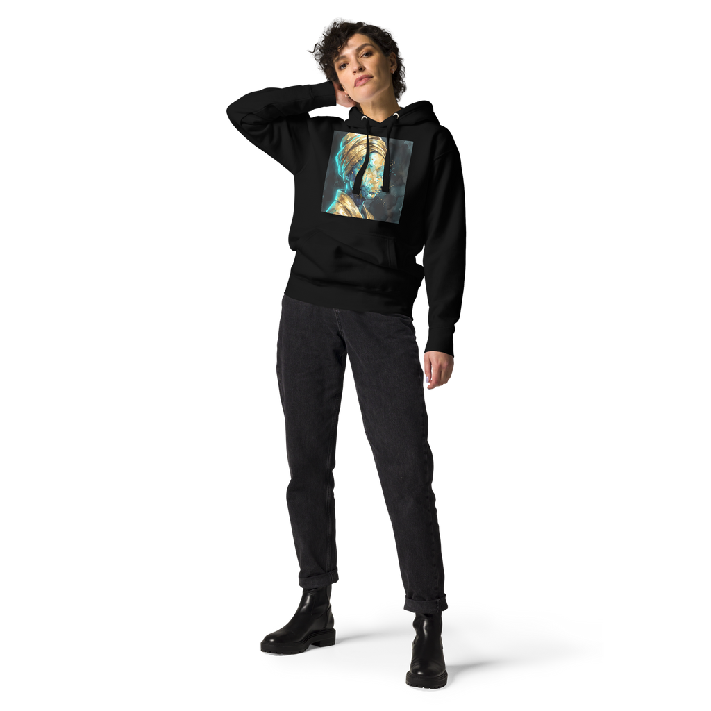 Cyber-Haitian Queen Premium Hoodie – ADEP Official